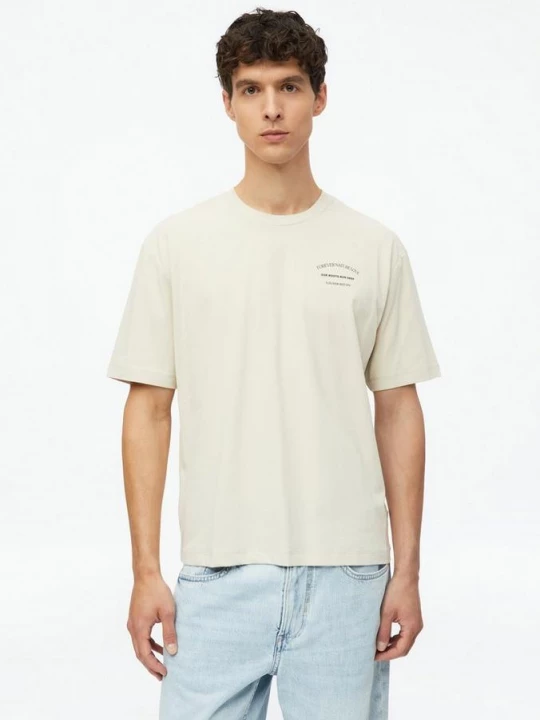 Obrázek produktu Tričko potiskem, střih Modern Fit s.Oliver béžová
