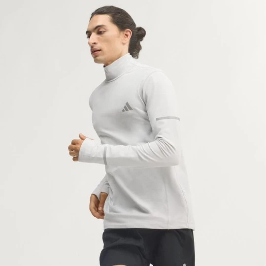 Obrázek produktu Tričko sdlouhým rukávem adi365 Running Warm Adidas Grey One