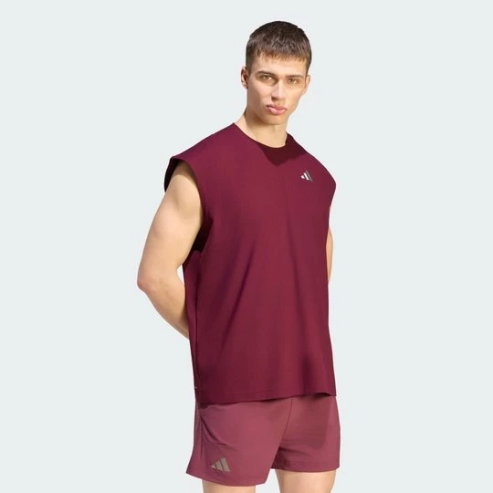 Obrázek produktu Tričko TENNIS CLIMACOOL+ OVERSIZED SLEEVELESS Adidas vínová