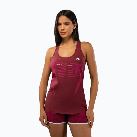 Obrázek produktu Tričko Venum Adrenaline Tričko burgundy / pink vínová