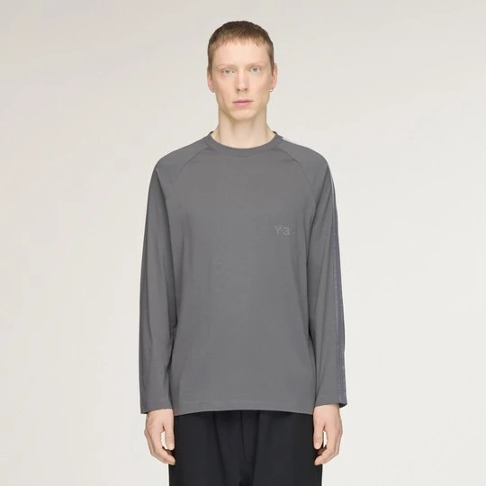 Obrázek produktu TRIČKO Y-3 OVERSIZED GRADIENT STRIPES S DLOUHÝM RUKÁVEM Adidas Grey Five