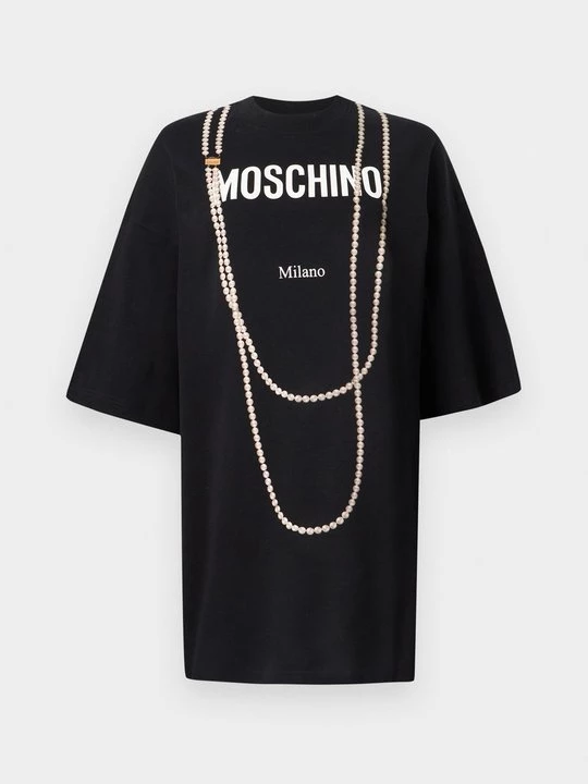 Obrázek produktu Tričkové šaty MOSCHINO černá