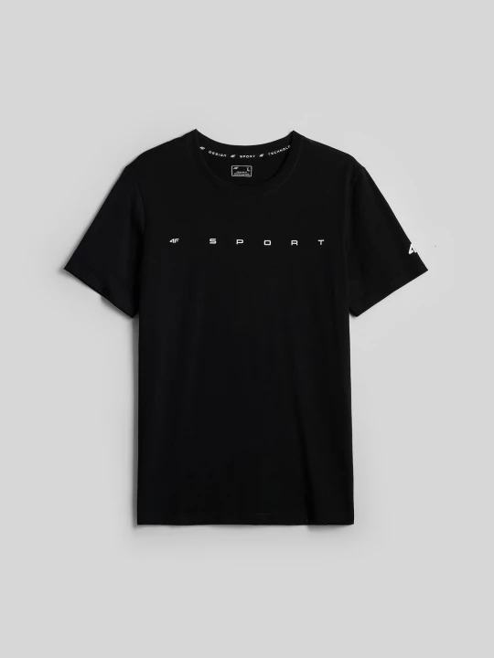 Obrázek produktu 4F T-shirt regular s potiskem pánský - černý