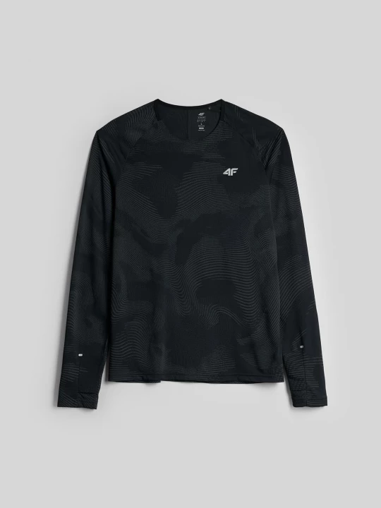 Obrázek produktu 4F Běžecký longsleeve rychleschnoucí pánský - černý