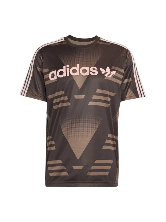 Obrázek produktu Triko s potiskem adidas Originals tmavě hnědá