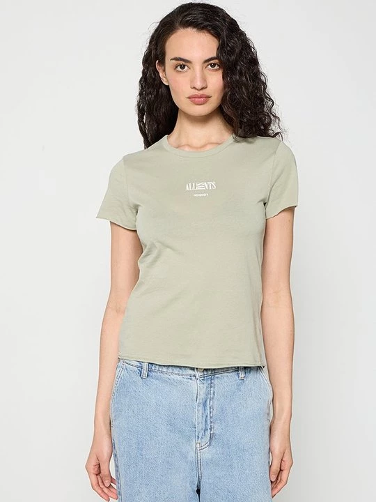 Obrázek produktu Triko s potiskem AllSaints kamenná