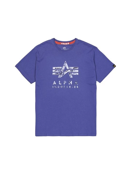 Obrázek produktu Triko s potiskem Alpha Industries fialová