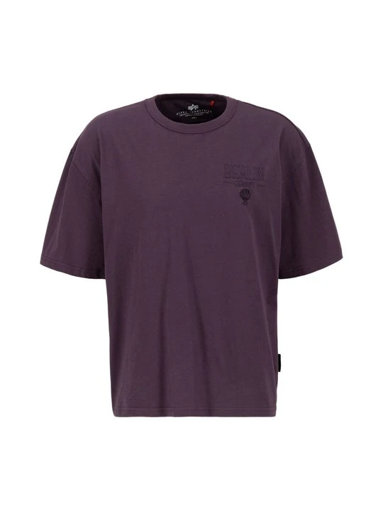 Obrázek produktu Triko s potiskem Alpha Industries fialová