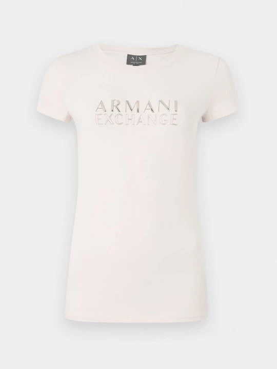 Obrázek produktu Triko s potiskem Armani Exchange světle růžová