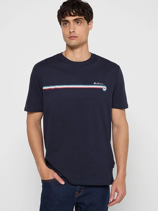 Obrázek produktu Triko s potiskem Ben Sherman tmavě modrá
