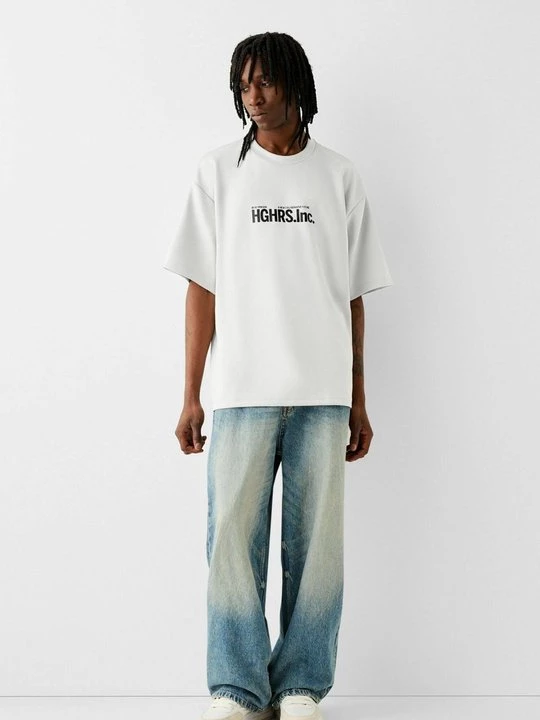 Obrázek produktu Triko s potiskem Bershka