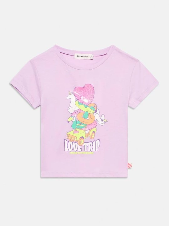 Obrázek produktu Triko s potiskem Billieblush lila