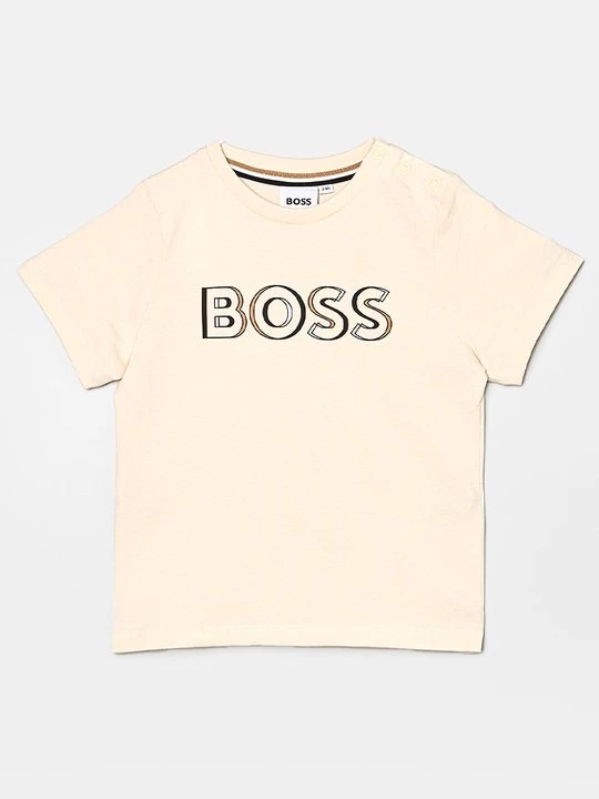 Obrázek produktu Triko s potiskem Boss béžová