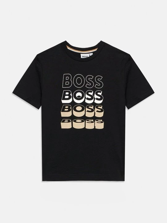 Obrázek produktu Triko s potiskem Boss černá