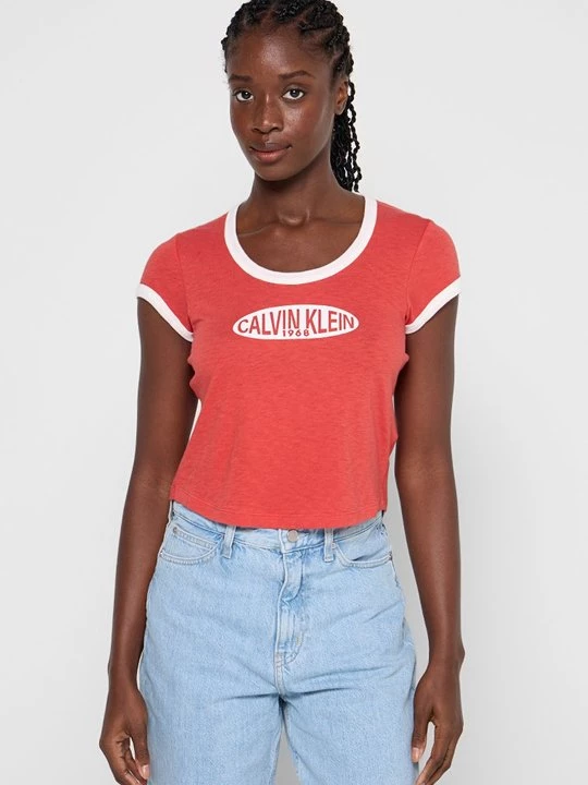 Obrázek produktu Triko s potiskem Calvin Klein červená