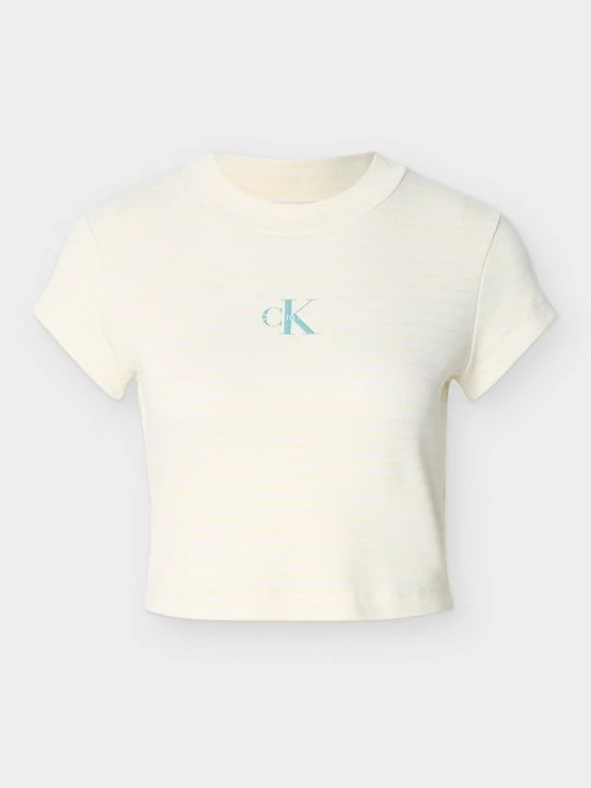 Obrázek produktu Triko s potiskem Calvin Klein Jeans světle žlutá