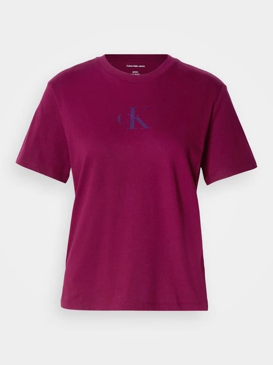 Obrázek produktu Triko s potiskem Calvin Klein Jeans bordeaux