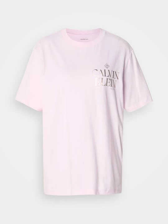 Obrázek produktu Triko s potiskem Calvin Klein Jeans světle růžová