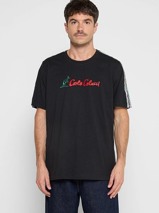 Obrázek produktu Triko s potiskem Carlo Colucci černá