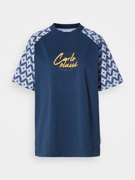 Obrázek produktu Triko s potiskem Carlo Colucci tmavě modrá