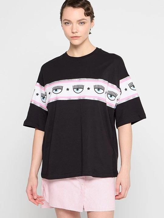 Obrázek produktu Triko s potiskem Chiara Ferragni černá