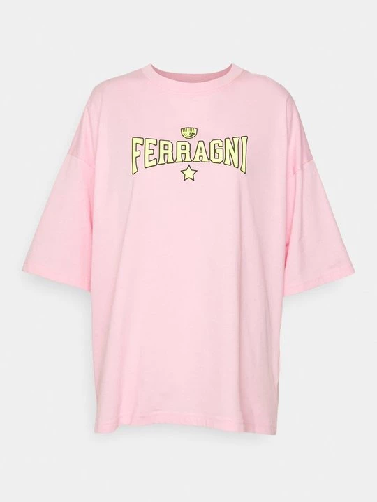 Obrázek produktu Triko s potiskem Chiara Ferragni růžová