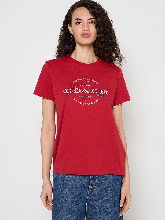 Obrázek produktu Triko s potiskem Coach červená