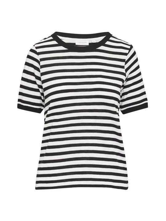 Obrázek produktu Triko s potiskem Comma Casual Identity meírovaná černá