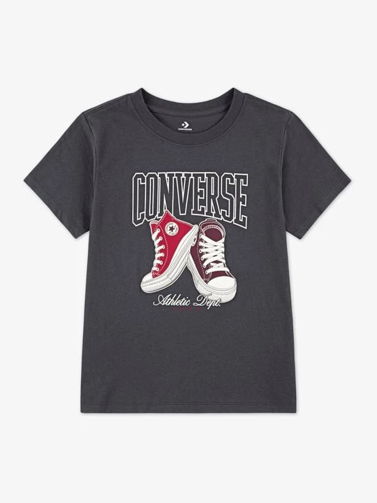 Obrázek produktu Triko s potiskem Converse antracitová