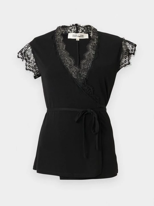 Obrázek produktu Triko s potiskem Diane Von Furstenberg černá
