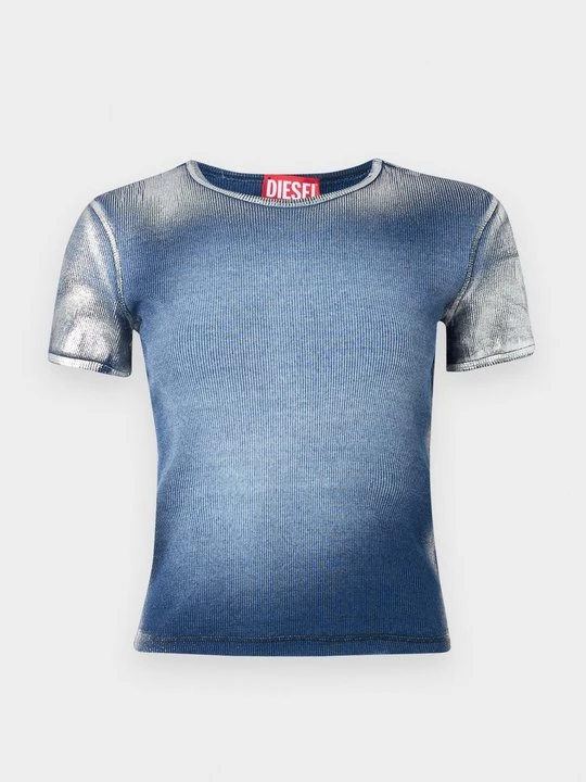 Obrázek produktu Triko s potiskem Diesel modrý denim