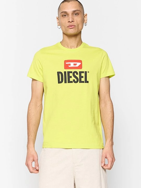 Obrázek produktu Triko s potiskem Diesel žlutá