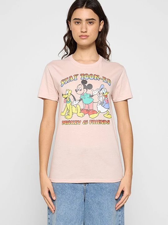 Obrázek produktu Triko s potiskem Disney světle růžová