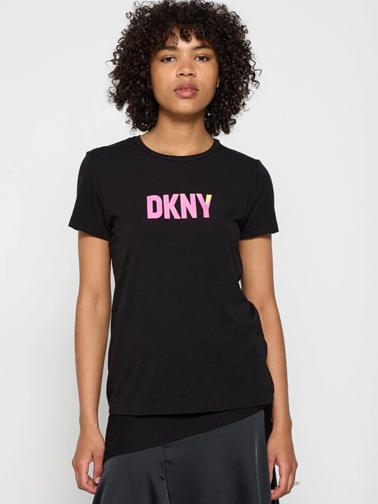 Obrázek produktu Triko s potiskem DKNY černá
