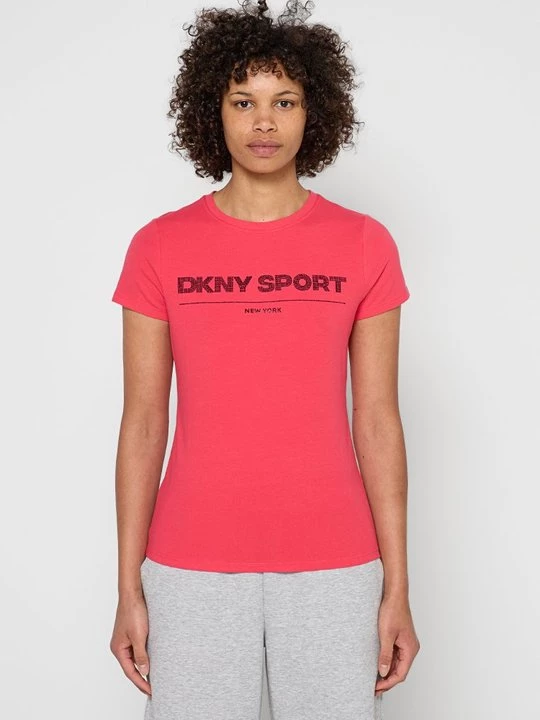 Obrázek produktu Triko s potiskem DKNY růžová