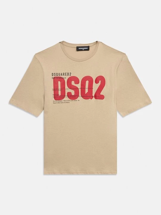 Obrázek produktu Triko s potiskem Dsquared2 béžová
