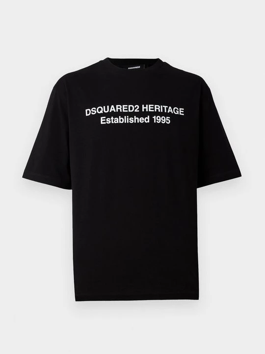 Obrázek produktu Triko s potiskem Dsquared2 černá