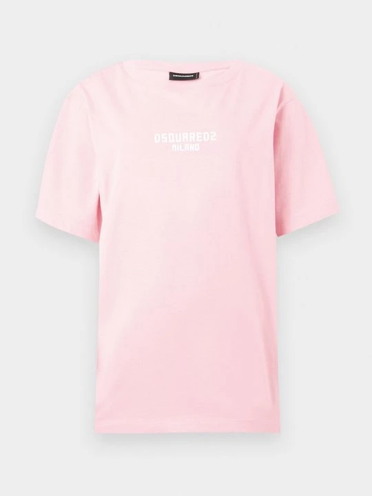 Obrázek produktu Triko s potiskem Dsquared2 melírovaná meruňková