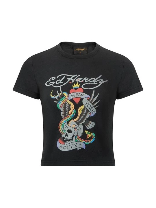 Obrázek produktu Triko s potiskem Ed Hardy černá