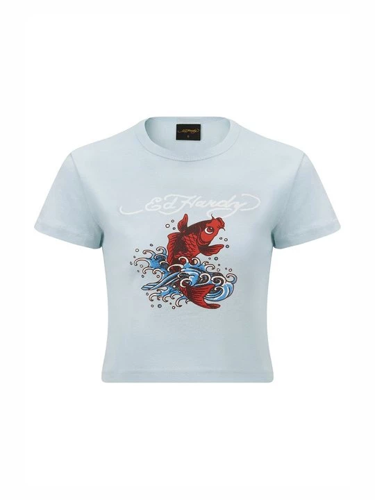 Obrázek produktu Triko s potiskem Ed Hardy modrá