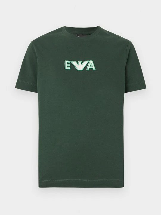 Obrázek produktu Triko s potiskem Emporio Armani tmavě zelená