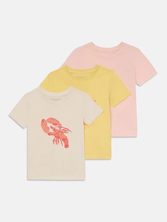 Obrázek produktu Triko s potiskem Friboo By Zalando světle žlutá