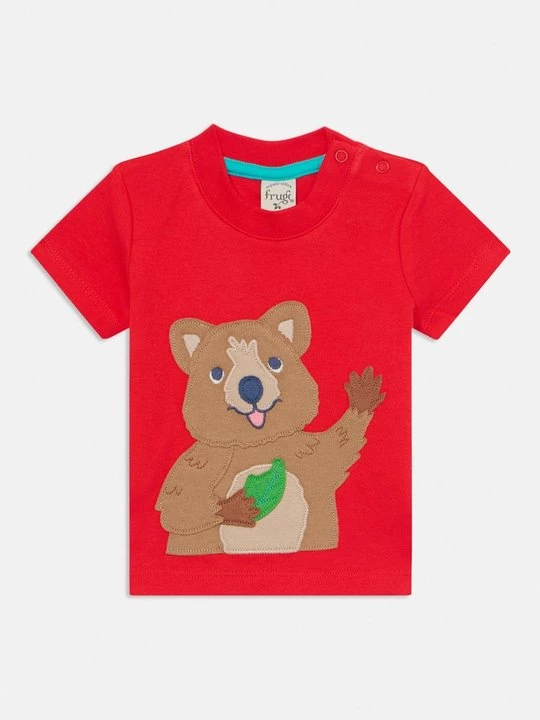 Obrázek produktu Triko s potiskem Frugi červená