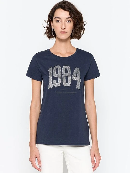 Obrázek produktu Triko s potiskem GAS Jeans tmavě modrá