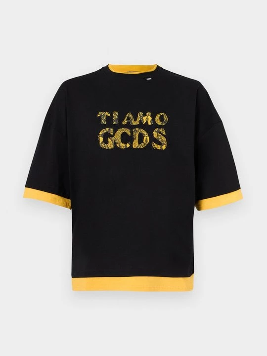 Obrázek produktu Triko s potiskem GCDS černá
