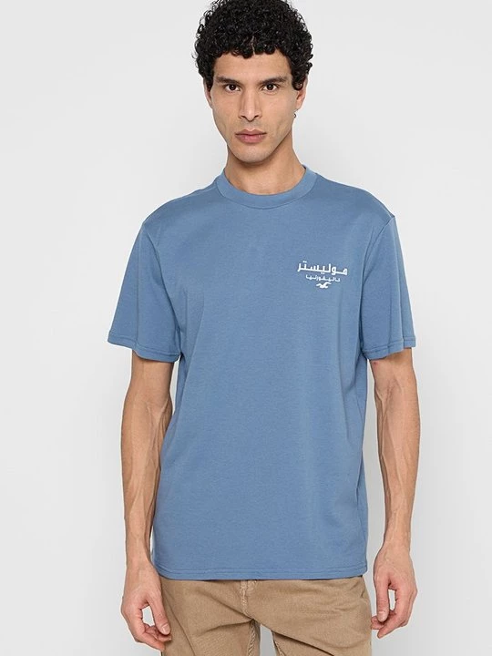 Obrázek produktu Triko s potiskem Hollister Co. modrá