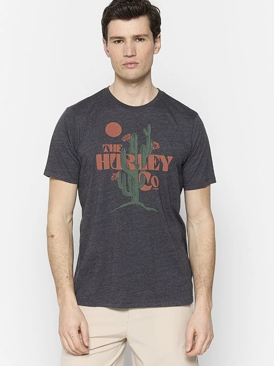 Obrázek produktu Triko s potiskem Hurley antracitová
