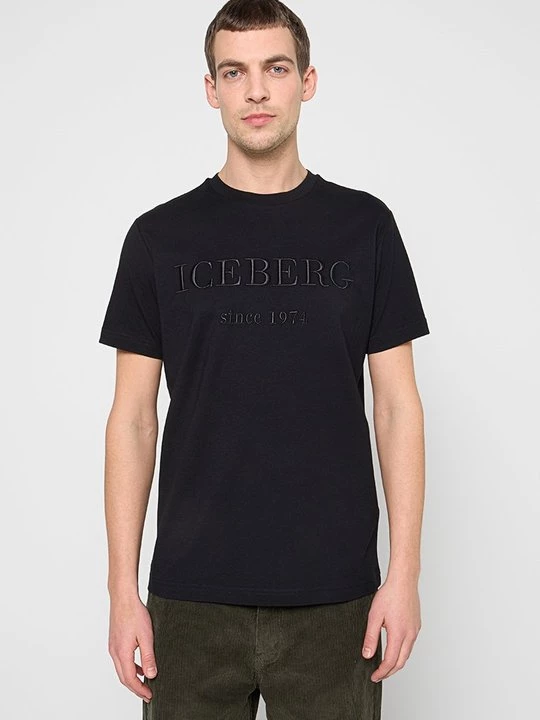 Obrázek produktu Triko s potiskem Iceberg černá