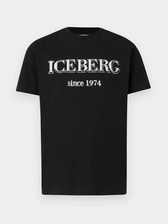 Obrázek produktu Triko s potiskem Iceberg černá