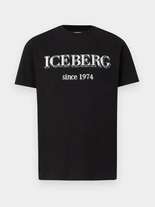 Obrázek produktu Triko s potiskem Iceberg černá